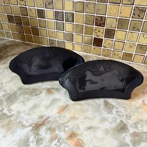 2 Playing Card Holders - Black